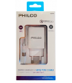 Cargador USB Philco Micro USB