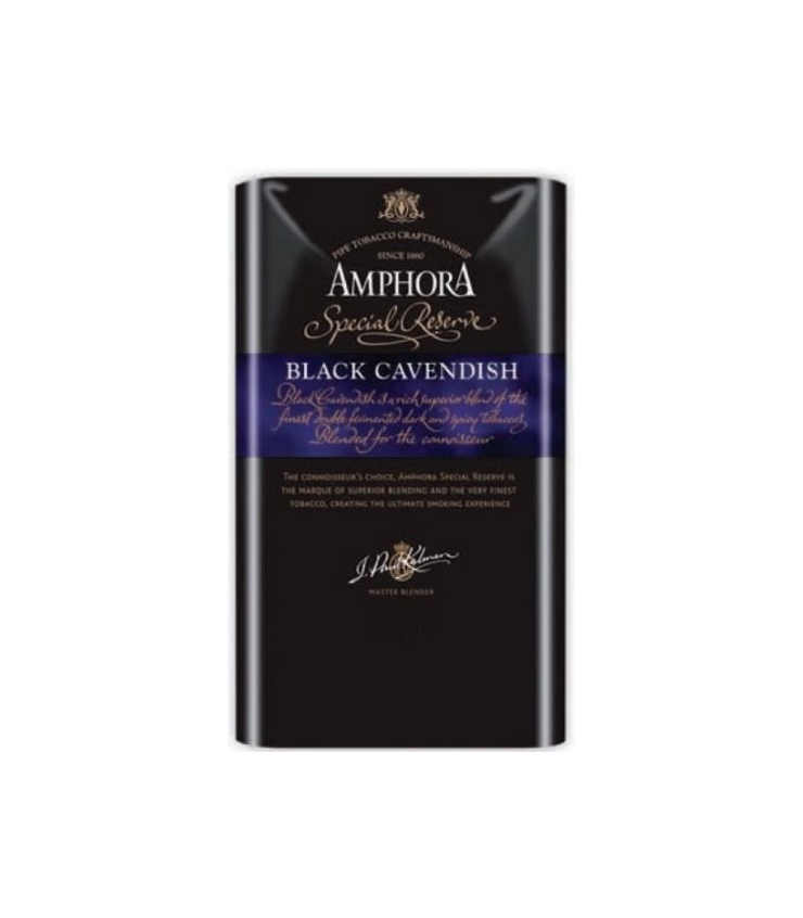 Tabaco Amphora Black Cavendish para pipa